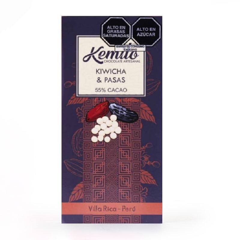 Choco Kemito Kiwicha y Pasas 90g